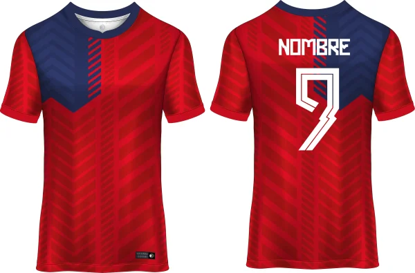 Jersey Red And Blue