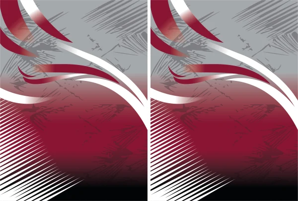 Sports Pattern Red Soccer