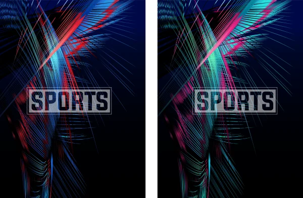 Sports Pattern Abstract Lines