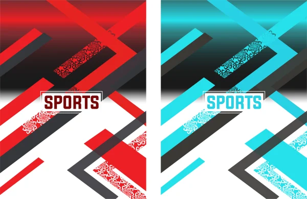 Sports Pattern mandala Red&Black