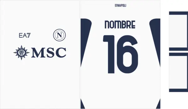 Napoli Away Kit 24-25 PRO