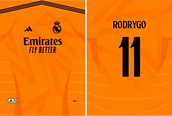 Real Madrid Away  kit 24-25 PRO