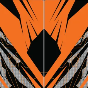 Polo Geometric Orange 24 PRO