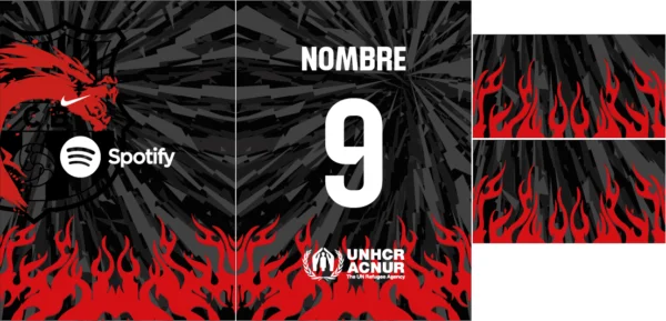 Barcelona FC Fantasy Red Dragon 25