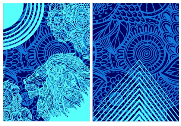 Fergus Leon Mandala Azul 24 PRO