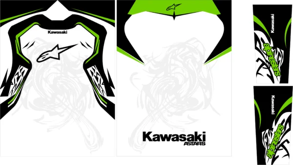 Motocross Alpinestars-Kawasaki PRO
