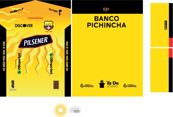 Barcelona SC Home Kit 25 PRO