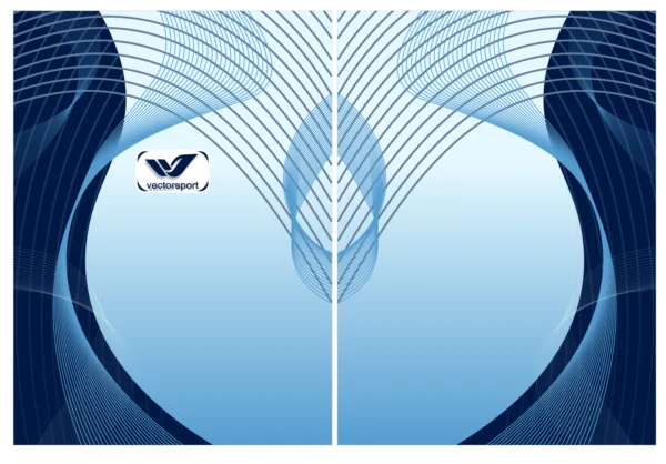 Design Celeste Lineas Azul