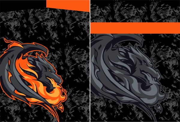 Fergus Dragon Naranja 24