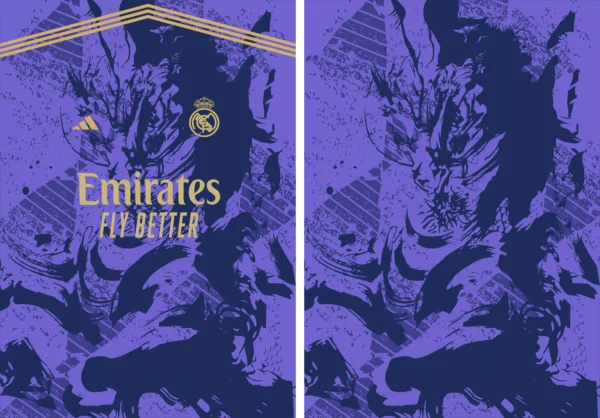 Real Madrid Morado Dragon Edition