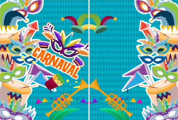 Carnaval 2025 Turquesa