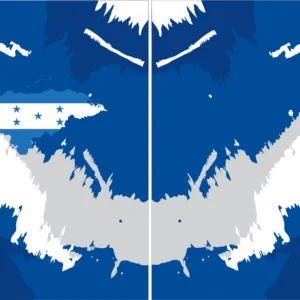 Honduras Grunge Azul