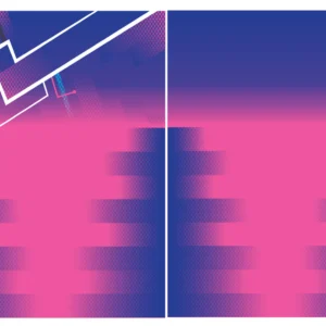 Pattern Gradient Fucsia Sport 25