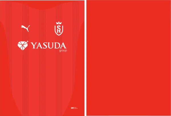 Stade Reims II Home Kit 24-25