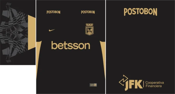 Atletico Nacional Away Kit 2025