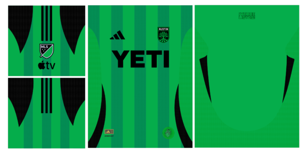Austin FC Home Kit 25