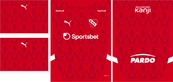 CA Independiente Home Kit 25