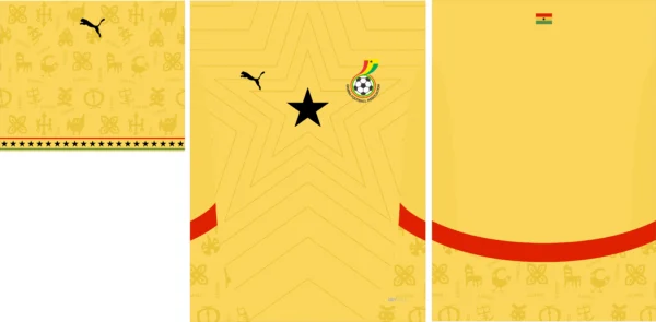 Ghana Away Kit 24-25