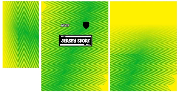 Jersey Sport Lineas Verde
