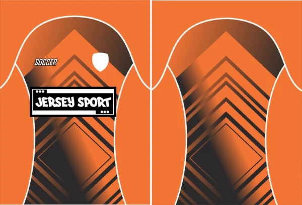 Jersey Sport Naranja Singha