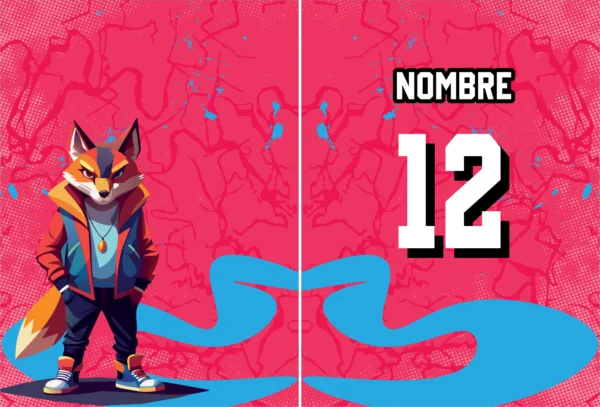 Lobo Rojo Neon