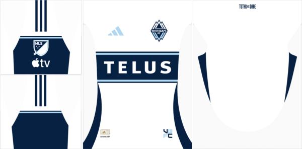 Vancouver Whitecaps Home Kit 25
