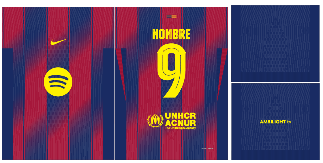Barcelona Home Kit 25-26