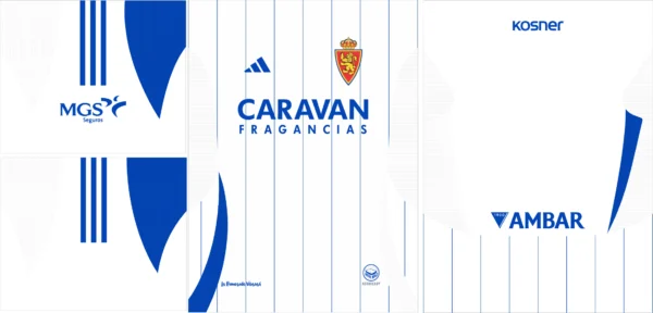 Real Zaragoza Home Kit 24-25