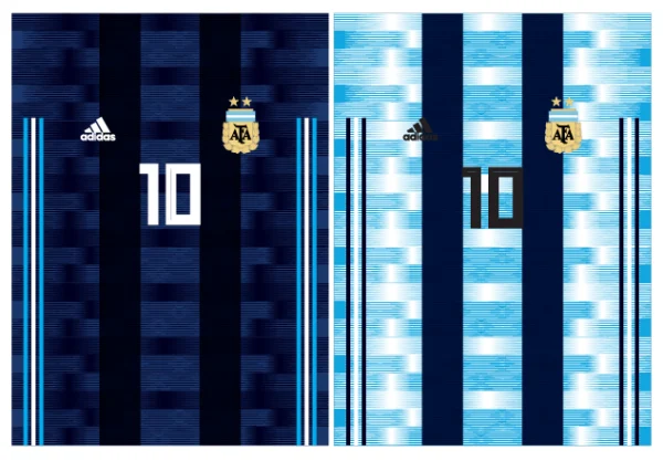 Argentina Jersey Concept lineal