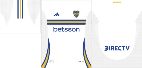 Boca Junior Away Kit 25