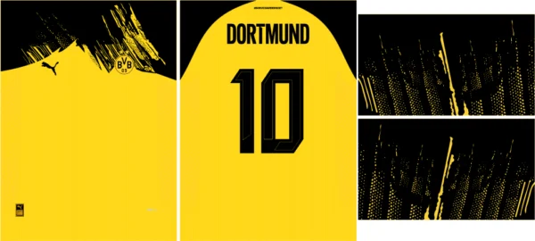 Borussia Dortmund Home Kit 25-26