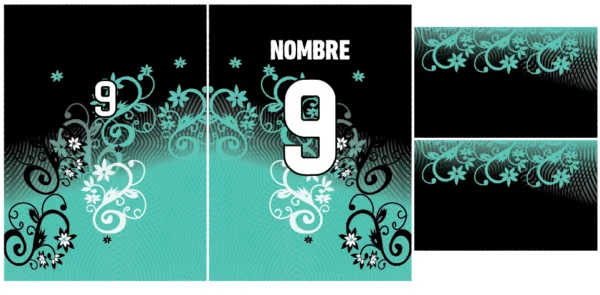Fransport Floral Verde