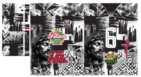 Jersey Futsalero Jesus Grunge 25