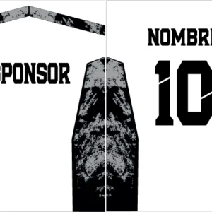 Jersey Sponsor Grunge Negro