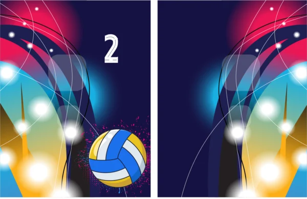 Jersey Voley Degradado 25