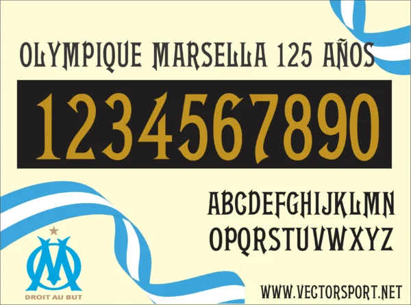 Olympique Marsella 125 Aniversario