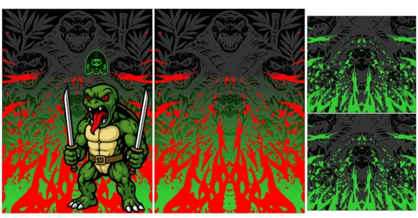 Tortuga verde Interclasse 25