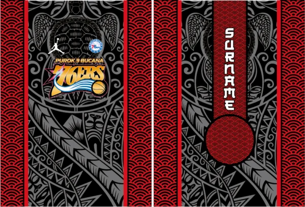 Basketball Maori Red Concept