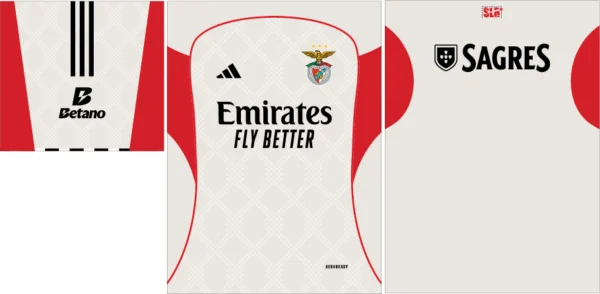 Benfica Away Kit 25