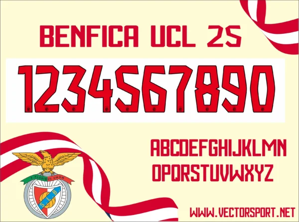 Benfica UCL 25 VectorSport