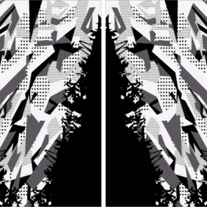 Fergus Geometric Blanco