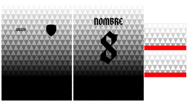 Jersey Triangulos degradado