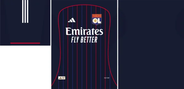 Olympique Lyon Away Kit 25