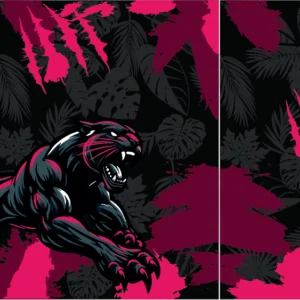 Pantera Floral Interclasse Fucsia