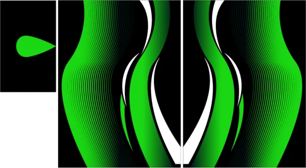 Pattern Degrade Verde VS25