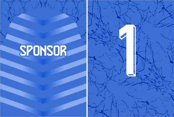 Portero Franjas Azul VS25