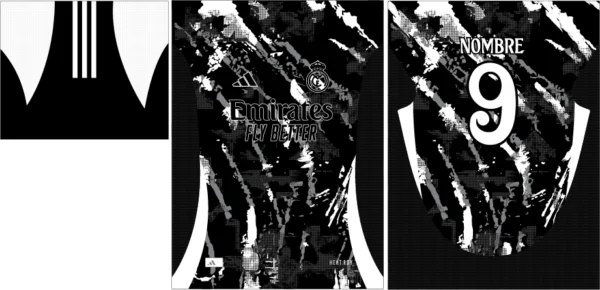Real Madrid Black Fantasy 25