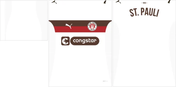 St. Pauli Away Kit 25