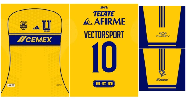 Tigres UANL Home Kit 25-26
