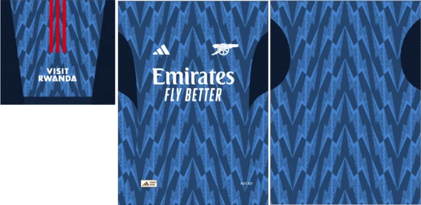 Arsenal Away Kit2 25